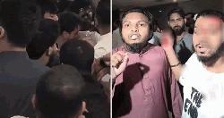শাহবাগে এনসিপির দুই পক্ষের সংঘর্ষ