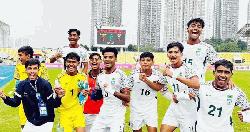 ব্রুনাইকে হারালো বাংলাদেশের কিশোররা