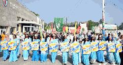 বর্ণাঢ্য আয়োজনে খুলনা বিশ্ববিদ্যালয় দিবস উদযাপন